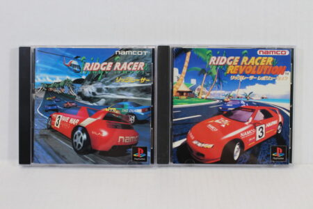 Lot of 2 Ridge Racer & Revolution CIB (B) SONY PlayStation 1 PS1