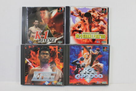 Lot of 4 Fighting Illusion K-1 Grand Prix 98 99 2000 Revenge (B) SONY PlayStation 1 PS1