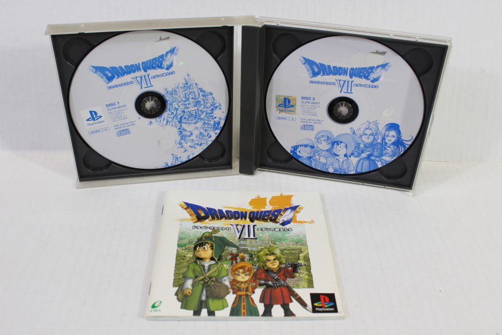 Dragon Quest VII 7 CIB (B) SONY PlayStation 1 PS1