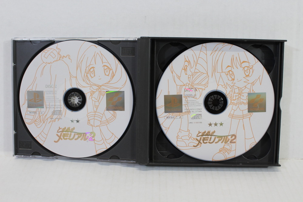 Tokimeki Memorial 2 Complete Disc 1 2 3 4 5 CIB (B) SONY PlayStation 1 PS1