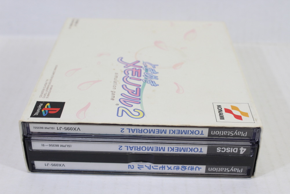 Tokimeki Memorial 2 Complete Disc 1 2 3 4 5 CIB (B) SONY PlayStation 1 PS1