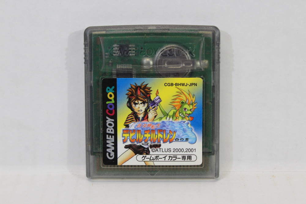 Shin Megami Tensei Devil Children Shiro no Sho (B) Nintendo GameBoy Color GB GBC