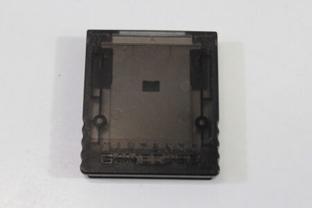 Official Nintendo GameCube Memory Card 59 Blocks Clear Black OEM DOL-008 (B) Nintendo GameCube GC