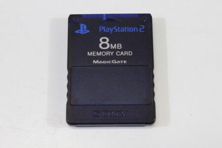 Official SONY PlayStation 2 8MB Memory Card Clear Midnight Blue MagicGate (B) SONY PlayStation 2 PS2