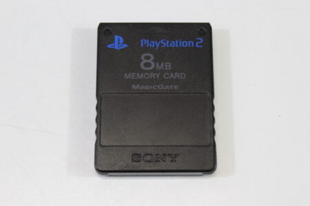 Official SONY PlayStation 2 8MB Memory Card Black MagicGate (B) SONY PlayStation 2 PS2