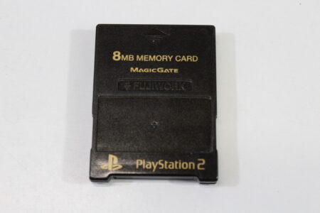 Fujiwork SONY PlayStation 2 8MB Memory Card Black PS2 (B)