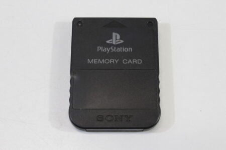 Official SONY PlayStation 1 OEM Memory Card SCPH-1020 Black for PS1 Game (C Cosmetic Wears) SONY PlayStation 1 PS1