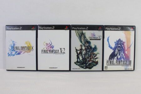 Lot of 4 Final Fantasy X 10 X-2 10-2 International + Last Mission XII 12 (B) SONY PlayStation 2 PS2