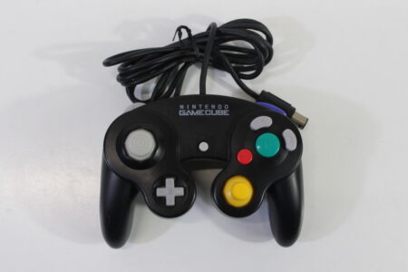 Official Nintendo Gamecube Controller Jet Black Cosmetic Wears GC (B) Nintendo GameCube GC