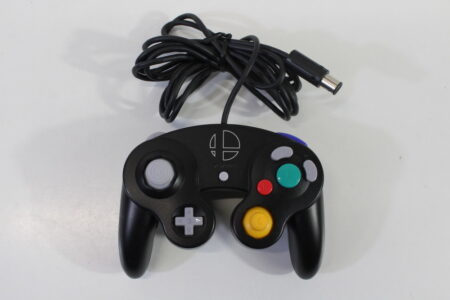 Official Nintendo Gamecube Controller Smash Bros Ultimate Black OEM T3 GC (C Cosmetic Damage) Nintendo Gamecube GC