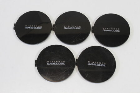 Lot of 5 Nintendo GameCube OEM Replacement Jewel Logo Name Plate (For Parts or Repair) Nintendo GameCube GC