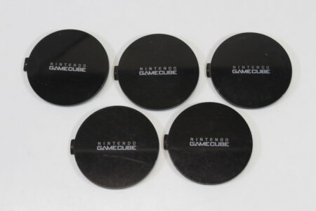 Lot of 5 Nintendo GameCube OEM Replacement Jewel Logo Name Plate (For Parts or Repair) Nintendo GameCube GC