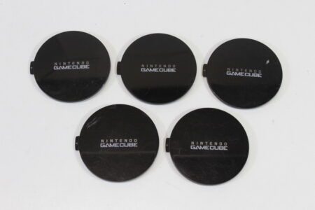 Lot of 5 Nintendo GameCube OEM Replacement Jewel Logo Name Plate (For Parts or Repair) Nintendo GameCube GC