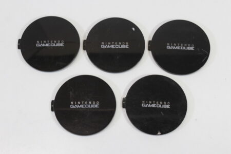 Lot of 5 Nintendo GameCube OEM Replacement Jewel Logo Name Plate (For Parts or Repair) Nintendo GameCube GC