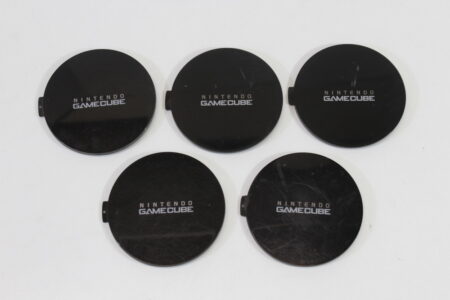 Lot of 5 Nintendo GameCube OEM Replacement Jewel Logo Name Plate (For Parts or Repair) Nintendo GameCube GC