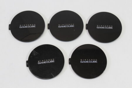 Lot of 5 Nintendo GameCube OEM Replacement Jewel Logo Name Plate (For Parts or Repair) Nintendo GameCube GC