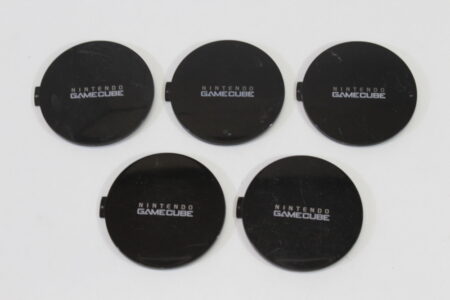 Lot of 5 Nintendo GameCube OEM Replacement Jewel Logo Name Plate (For Parts or Repair) Nintendo GameCube GC