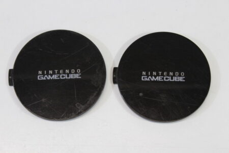 Lot of 2 Nintendo GameCube OEM Replacement Jewel Logo Name Plate Used (For Parts or Repair) Nintendo GameCube GC
