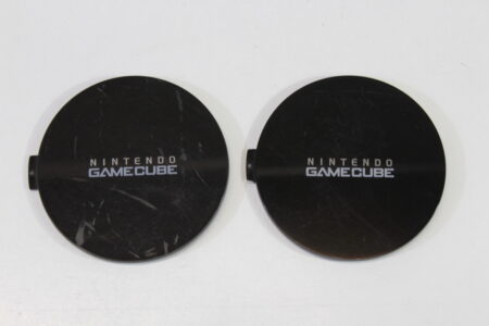 Lot of 2 Nintendo GameCube OEM Replacement Jewel Logo Name Plate Used (For Parts or Repair) Nintendo GameCube GC