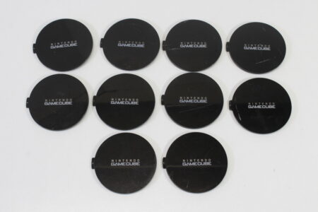 Lot of 10 Nintendo GameCube OEM Replacement Jewel Logo Name Plate Used (For Parts or Repair) Nintendo GameCube GC