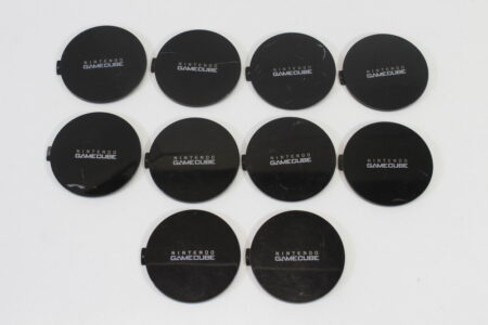 Lot of 10 Nintendo GameCube OEM Replacement Jewel Logo Name Plate Used (For Parts or Repair) Nintendo GameCube GC