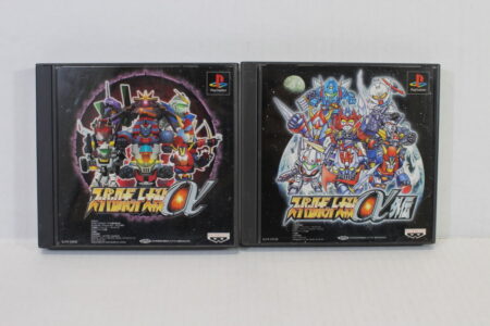 Lot of 2 Super Robot Wars Alpha Taisen A & Gaiden CIB (B) SONY PlayStation 1 PS1