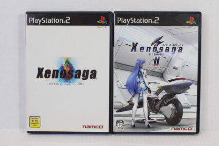 Lot of 2 Xenosaga Episode I 1 & II 2 CIB (B) SONY PlayStation 2 PS2