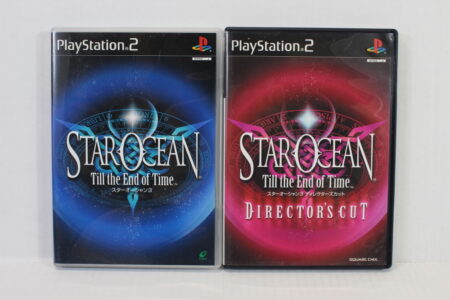 Lot of 2 Star Ocean Till the End of Time & Director's Cut CIB (B) SONY PlayStation 2 PS2