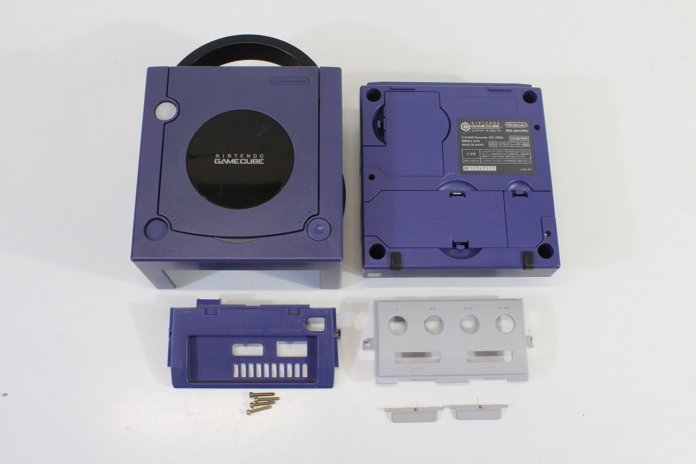 Nintendo GameCube OEM Replacement Shell Only Indigo Purple DOL-001