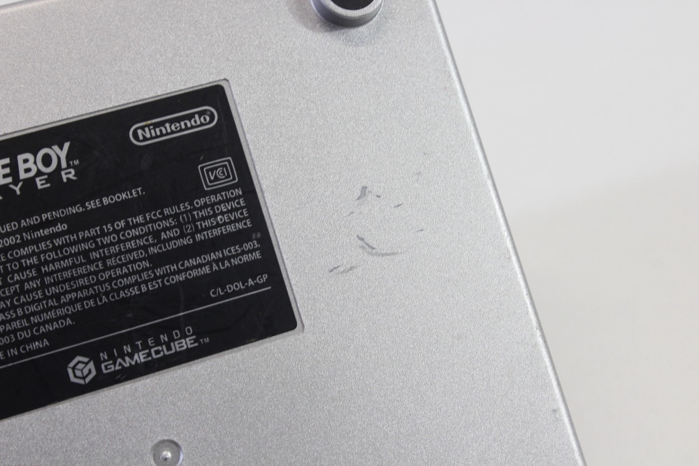Nintendo Gamecube Gameboy Player Platinum Silver DOL-017 (B
