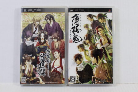 Lot of 2 Hakuoki Portable & Zuisoroku Hakuouki (B) SONY PlayStation Portable PSP