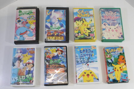 Wholesale Lot of 8 Pokemon VHS in Japanese (B) VHS Tape