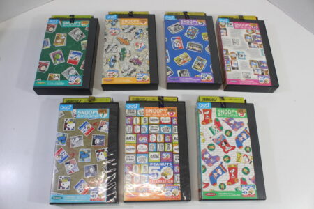 Lot of 7 Snoopy Best Collection Vintage Anime Video in Japanese (B) VHS Tape