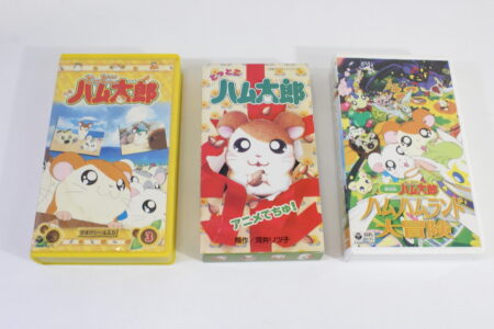 Lot of 3 Tottoko Hamtaro / Adventure of Hamtaro Vintage Anime (B) VHS Tape