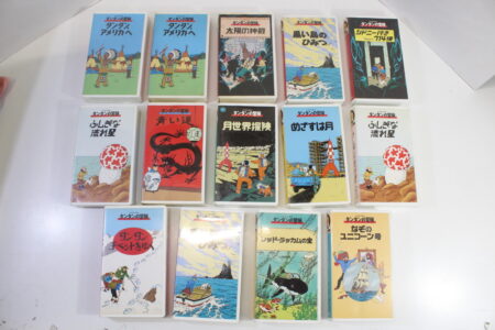 Lot of 14 The Adventure of TinTin / Tin Tin in Japanese Dubbed (B) VHS Tape