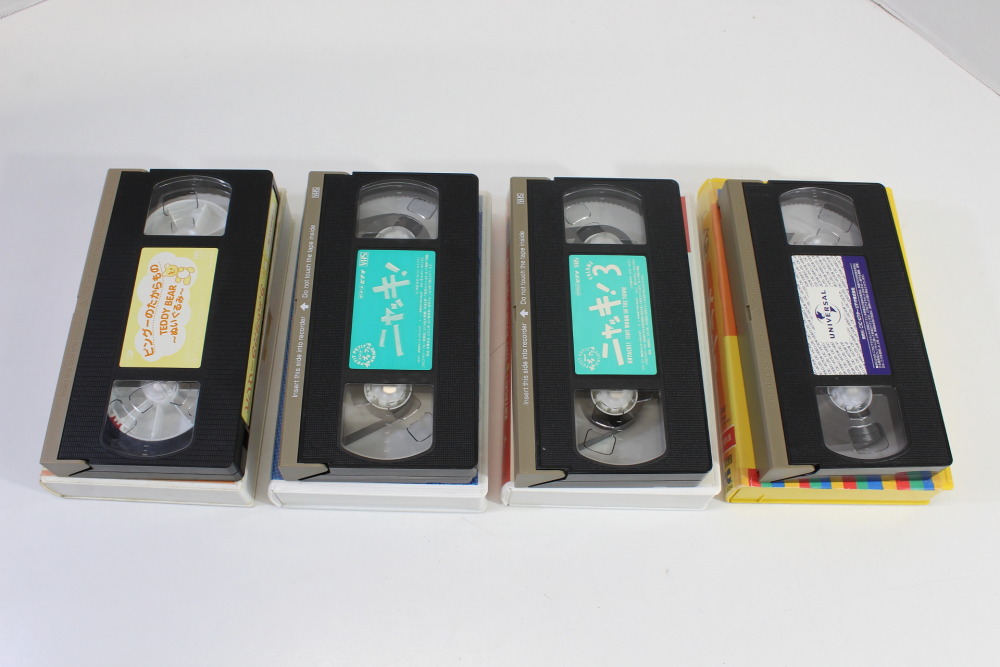Lot of 4 Pingu Knyacki Claymation Maisy in Japanese (B) VHS Tape