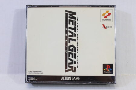 No Manual Metal Gear Solid (B) SONY PlayStation 1 PS1