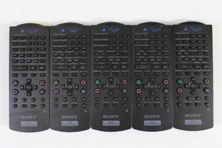 Lot of 5 OEM Sony Playstation 2 DVD Remote  NO Receiver PS2 (B)