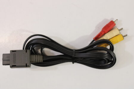 OEM Nintendo RCA AV Cable GC SNES N64 SFC Cigarette Odor (D)