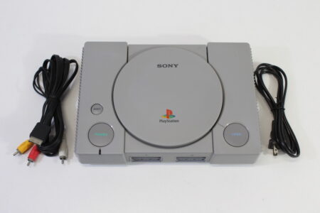 SONY PlayStation 1 PS1 Console SCPH-7000 & AC AV PS1 (A) SONY PlayStation 1 PS1