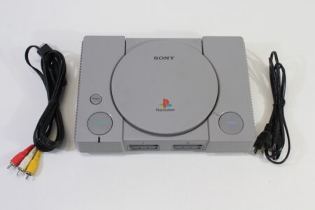 SONY PlayStation 1 PS1 Console SCPH-5500 & AC AV PS1 (B) SONY PlayStation 1 PS1