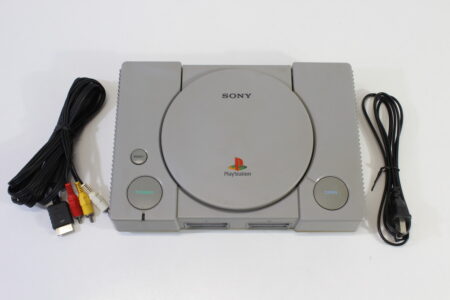 SONY PlayStation 1 PS1 Console SCPH-9000 & AC AV PS1 (B) SONY PlayStation 1 PS1
