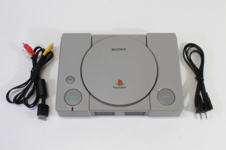 SONY PlayStation 1 PS1 Console SCPH-7500 & AC AV PS1 (B) SONY PlayStation 1 PS1