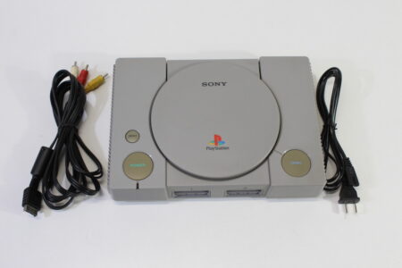 SONY PlayStation 1 PS1 Console SCPH-5500 & AC AV PS1 (C Intro Glitchy) SONY PlayStation 1 PS1