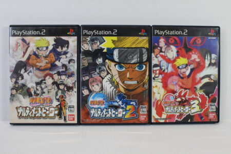 Lot of 3 NARUTO Narutimate Hero 1 2 3 (B) SONY PlayStation 2 PS2