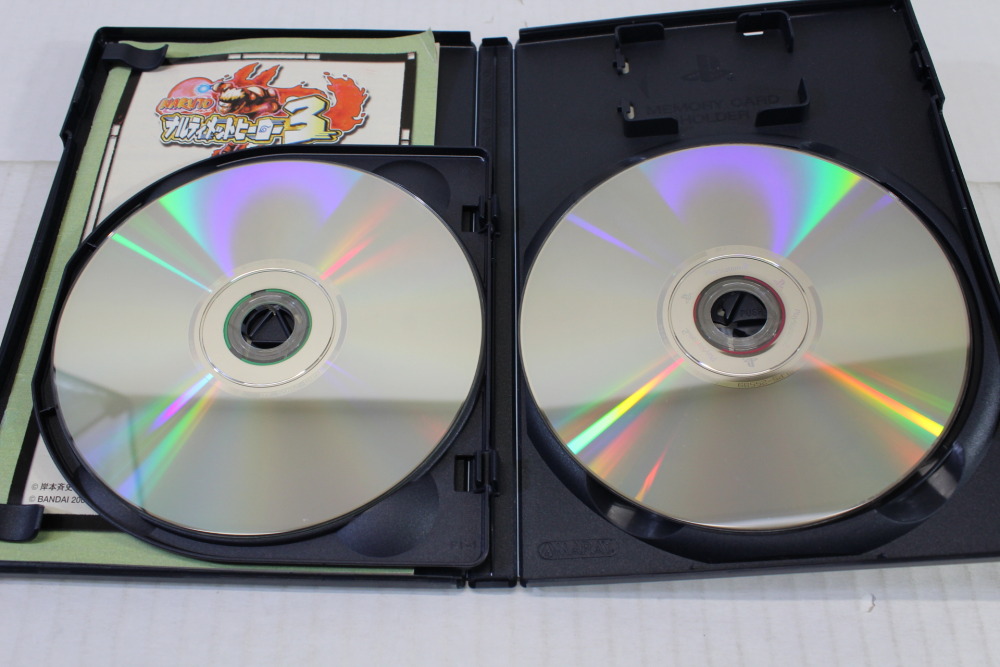 Lot of 3 NARUTO Narutimate Hero 1 2 3 (B) SONY PlayStation 2 PS2