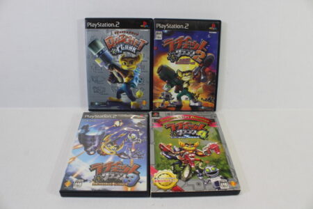 Lot of 4 No Manual Ratchet & Clank 1 2 3 4 CIB (B) SONY PlayStation 2 PS2