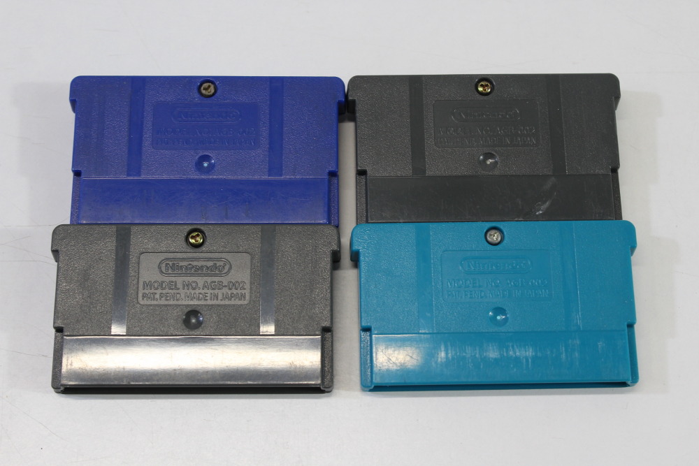 Lot of 4 Rockman EXE 3 4 Red Sun Blue Moon 5 (B) Nintendo Gameboy Advance GBA