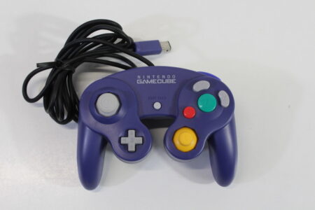 Official Nintendo Gamecube Controller Purple T3 OEM GC (B Cosmetic Wear) Nintendo Gamecube GC
