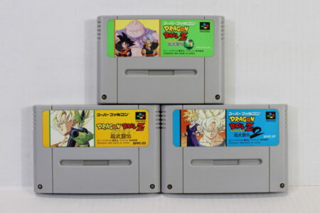 Lot of 3 Dragon Ball Z Super Butouden 1 2 3 (C) Nintendo Super Famicom SFC